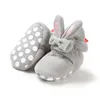 First Walkers Baby Boots Booties Winter Warm Shoes Fluff Inside Ears Animal Born Crawl Crib