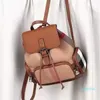 2023 sprawdzony oryginalny skórzany płócienny plecak trendowy klasyczny plecak dla damskiej torby