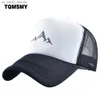 Ball Caps TQMSMY Summer Mountain Hate Baseball Hat Мужчины и женщины бейсболка повседневная мужская шляпа с регулируемой шляпой Snapback TMA67 L230523