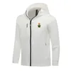 Racing de Santander Herrenjacken, Herbst, warmer Mantel, Freizeit, Outdoor-Joggen, Kapuzen-Sweatshirt, durchgehender Reißverschluss, lange Ärmel, lässige Sportjacke