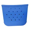 最高品質のEVAショッピングバッグ防水性洗えるチッププルーフ耐久性のあるオープントートバッグシリコンバッグ