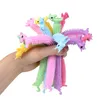 Fidget oyuncaklar dekompresyon duyusal oyuncak erişte ipi tpr stres rahatlatıcı komik tek boynuzlu at alpaca dinozor çekme halatları çocuk için anksiyete rahatlama