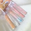 Cores de brilho labial Crystal Lipgloss transparente Lipglels Alta Lipstick Hidratante Glitter Glitter Liquid Tint Slip