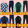 Kids Enfants Ninos 2022 2023 Soccer tracksuits Algerie MAHREZ FEGHOULI BENNACER ATAL 22 23 Algeria football kits shirt maillot de training set Long sleeve