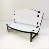 MDF Sublimation banc commémoratif maison Table objets décoratifs blanc Mini chaise Festival cadeau