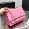 Designer-2023 Sunset Bag Chain Envelope Bag Fashion Versatile Shoulder Bag