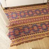 Tapetes de tapete Essie Home Kilim Tapete para sofá Room de quarto Tapete de fios tingidos Cobertor turco Tapeçaria de padrões étnicos