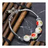 Bracelets De Charme Antique Caractéristiques Ethniques Bracelet Boudoir Cadeau D'anniversaire Main Corde Fille En Gros Gsfb513 Mix Ordre 20 Pièces A Dhfyd