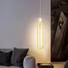 Hangende lampen netto rood modern minimalistisch bedlamp