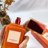 100 ml bitter persika parfymköln eau de cologne orange flaska för män kvinna varumärke parfym snabb fartyg