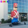 New products giant fat Inflatable Soldier Model Nutcracker Cartoon airblown amy man for Christmas Decoration
