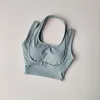 Completo da yoga Due reggiseni Gilet estivo Camicetta sportiva ad asciugatura rapida Abbigliamento da palestra per fitness Abbigliamento da donna professionale anti-rilassamento