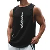 Mens tanktops MuscleGuys Gym Kleding Mannen Workout Top Bodybuilding Vest Mesh Fitness Mouwloos shirt Sportbasketbaltruien 230524