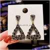 Boucles d'oreilles à tige 2023 Tide Temperament Web Celebrity Earring Europe Exaggerated Restore Ancient Ways Long Atmosphere Eardrop Fe Dhgarden Dhwkn