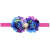 Headbands Sunflower Pearl Childrens Hairband Baby Fringed Flower Gstg094 Mix Order Fashion Head Band Drop Delivery Jewelry Hairjewelr Dhnfj