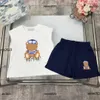 Robe de luxe pour enfants Vêtements pour enfants Vêtements d'été pour bébés 2pcs T-shirt sans manches imprimé animal et short à taille élastique # Produit multiple