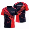 T-shirts pour hommes Chemises de course F1 Été Nouvelle équipe Maillots à manches courtes avec personnalisé Lbt7