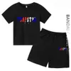 Polos 2023 été TRAPSTAR t-shirt enfants garçons Shorts de plage ensembles Streetwear survêtement hommes femmes vêtements filles vêtements de sport 230524