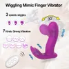 Vibrators Wireless Remote Control Dildo Clitoris Stimulator Wearable Finger Shaker Female Sex Toy Shop 230524