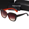 Luxus-Sonnenbrille, Designer-Sonnenbrille für Damen, Luxus-Rahmen, Designer-Sonnenbrille für Herren und Damen, klassisch, beliebt, Schutzmuster, Leoparden-CC-Rot