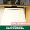 Luci notturne Lampada da tavolo a sospensione ricaricabile dimmerabile Lampada da tavolo a LED magnetica regolabile con telecomando per tocco da cucina in camera da letto