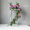Decorative Flowers Silk Artificial Rose Vine Hanging For Wall Balcony Decor Garden Arch DIY Plants Fake