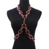 Chokers Fashion Crystal Chaist Chain Chain Cades for Women Indian Maxi Declaração Big Chaker Colares Jóias 230524