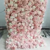 Flores decorativas SPR Artificial Rose Flower Wall Roll Up Ploth Base Wedding ocasião de decoração de arranjo