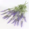 Fiori decorativi Provenza romantica artificiale Lavender Flower Plach Plains Plances Decor Home Shop