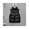 Autumn Winter Women's Vests Jacket Designer Hooded Parkas Coat Fashion Womens Men Vest Outerkläder Vattentät för män Kvinnor Windbreaker tjocka ärmlösa jackor