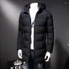 Hommes vers le bas mode hiver hommes épaississement décontracté coton veste extérieur coupe-vent respirant manteau Parka grande taille 10XL 8XL 6XL 5X