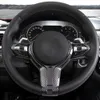 New Latest Front Steering Wheel Cover Trim Fit for Bmw F22 F23 F30 F31 F34 F32 F33 F36 F10 F15 X5 F16 X6 2015-2017 Abs Carbon Fiber Style