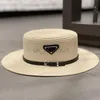 Beanie/Skull Caps 2023 Designer Straw Hat Luxury Gentleman Cap Summer Beach Fashion Men's and Women's Casual Bucket Hat J230520