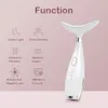 LED Photon Therapy Skin Tighten Reduce Double Chin Anti Wrinkle Facial Lifting Massager