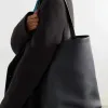 Ontwerper De rij leren draagtas met grote capaciteit n Park Tote Bags minimalistische emmerschouder Hoge kwaliteit
