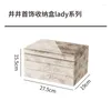 Storage Boxes Drawer Empty Makeup Organizer Large Multilayer Box Compartment Jewelry Organizador Maquillaje Home