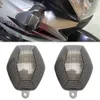 Nieuwe 2-stcs motorfiets draai signaalbehuizing draai lichte deksel draai indicator lichtlens geschikt voor suzuki dl650 dl1000 v-strom clear