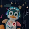 Electronic Pet Toys Baby Crawling Toys Musical Infant poruszanie zabawek tańczących z lekkim maluchem interaktywnym rozwojem