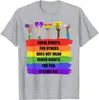 T-shirts de créateurs pour femmes en coton LGBT STR TOE TOP Shorts colorés Stripe Imprimé Crew Necy Sleeve Femme Femmes Solide Femme Vintage Tshirts Tops