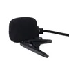 Microfones Professional Lavalier Lapel Tie Clip Condenser Microphone 4Pin Mic för Bodypack 4 Pin XLR