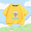 In The Summer Children's Cartoon Dog Choli Leisure Children 100% Cotton T-shirt