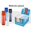 Broyeur à tabac en plastique Multifonctions Accessoires pour fumeurs Rouleau à cône pré-rouleau Porte-cigarettes Bocaux d'herbes sèches 6 Remplissage de tubes Stockage 2 en 1