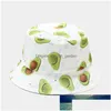 Cloches Nuevo Algodón Sombrero de pesca Mujeres Hombres Hip Hop Cap Pareja Arce Vegetal Panamá Cubo Sol Flat Top Pescador Sombreros Gorras F Dhgarden Dhvo1