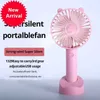 Nowy fan USB Pink Mini Handheld Fan Outdoor Mini Creative Desktop Office Mute ładowanie przenośnego wentylatora ręcznego