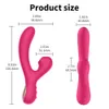 Clitoral Spot Dildo Vibrator met krachtige modi Sucker oplaadbare clitoris seksspeelt voor vrouwen