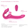 Vibratoren, Vibrator, weiblicher Schultergurt am falschen Penis für weiblichen Ehemann und Ehefrau, Lesben, anoklitorales Saugen, Masturbation, Spiel für Erwachsene, Paar, Sexspielzeug 230524