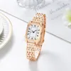 Diğer Saatler Moda Dış Ticaret Alaşım Çelik Band çelik zinciri Watch Ladies Toptan Kuvars Watch21 230609