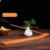 Artracyse Pine Wood Incense Board Indian Stick Long Incense Holders Simple Solid Wooden Incenses Holder Home Decoration