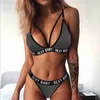 Mulheres femininas Mulheres de lingerie sexy Sleepwear Night Bra e calcinha pojamas sem costas para o pavor brasileiro praia de traje de banho de natação 2022 Novo#G5 Y23