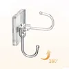 New Kitchen Dtorage Scrylic Hook Wall Hanging Grande capacità portante Appendiabiti autoadesivi Bagno Impermeabile